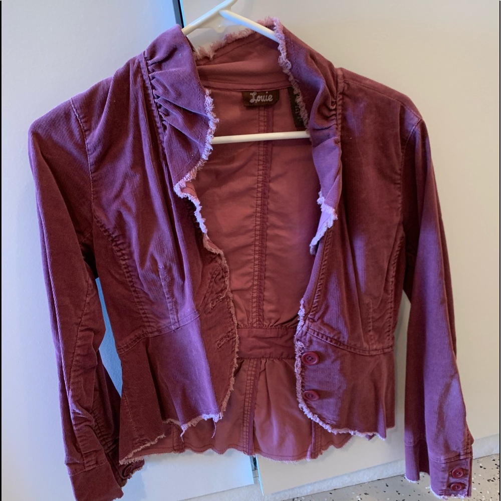 Corduroy jacket